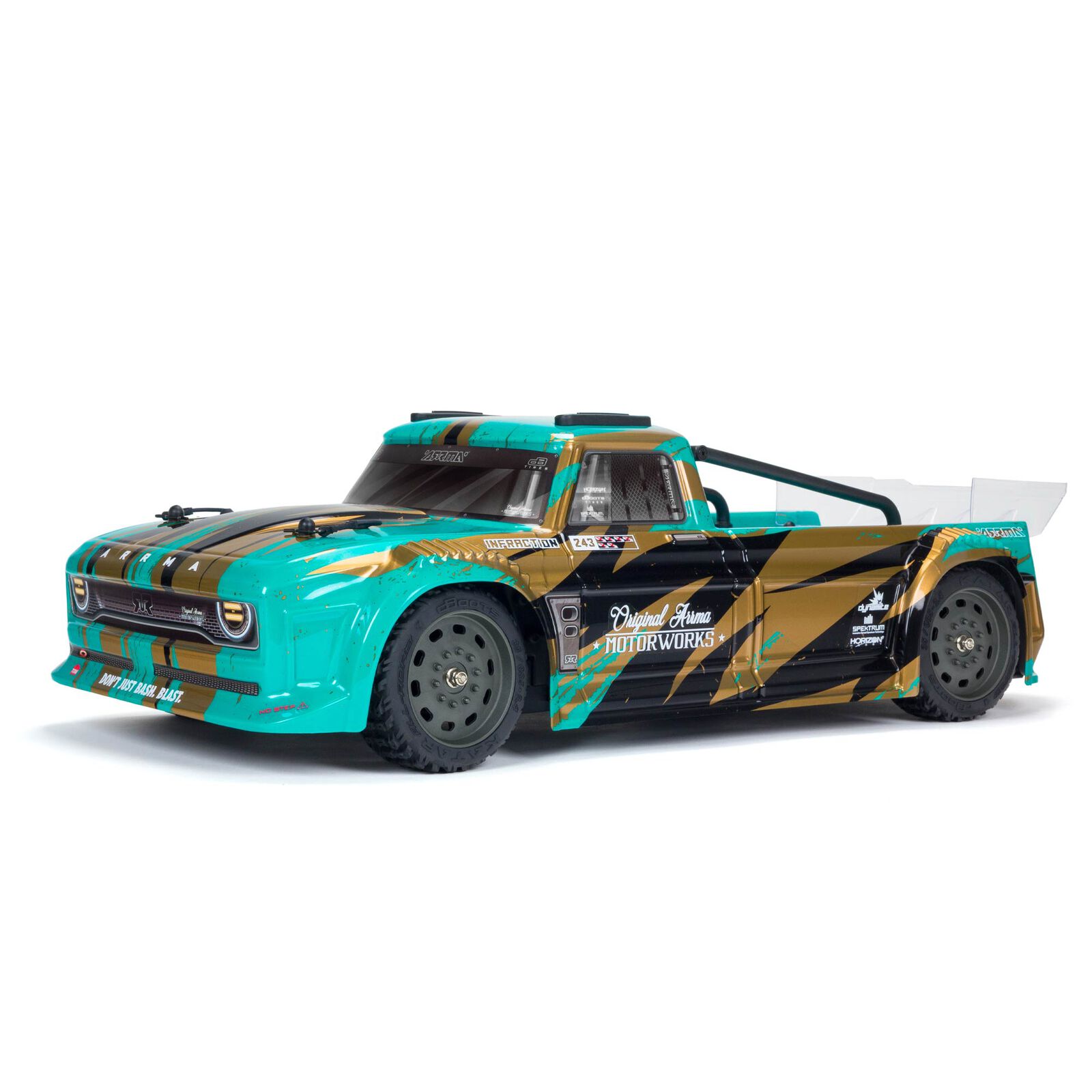 Arrma 1/8 INFRACTION 4X4 MEGA Resto-Mod Truck RTR Green